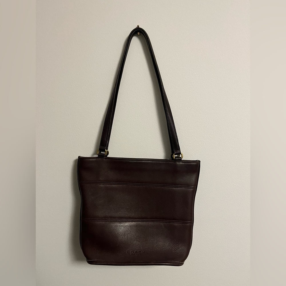 Vintage COACH 9098 - Tribeca Shopper Tote - Leather Shoulder Bag